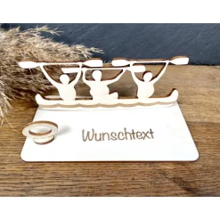 Geldscheinhalter Kanu, Kajak, Paddeln, Boot, Geldgeschenk, Geburtstag, Geschenk, Wunschtext, Personalisierbar