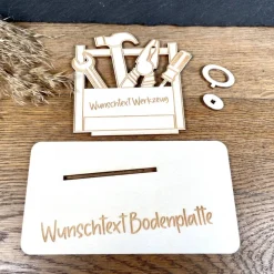Geldscheinhalter Maler, Renovierung, Geldgeschenk, Geburtstag, Geschenk, Wunschtext, Personalisierbar