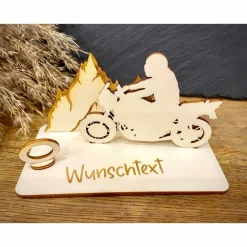 Geldscheinhalter Motorradtour, Urlaub, Bergtour, Pyrenäen, Geldgeschenk, Geburtstag, Geschenk, Wunschtext, Personalisier