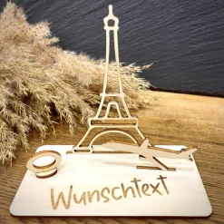 Geldscheinhalter Urlaub, Paris, Eiffelturm, Frankreich, Weltreise, Fliegen, Geldgeschenk, Geburtstag, Geschenk, Wunschte