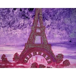 Gemälde PARIS PARIS Acrylbild abstrakte Acrylmalerei Kunst direkt v. Künstler Malerei Acrylbild auf Keilrahmen