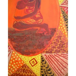 Gemälde USALAMA abstrakte Acrylmalerei  auf einem Keilrahmen Kunst direkt v. Künstler Malerei Acrylbild