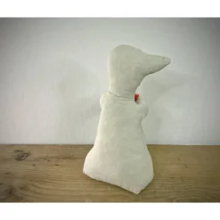 Genähtes Gespenst mit gehäkeltem Kürbis - ein tolles Upcycling Unikat für Halloween oder Gothik Fans