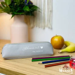 Geschenk | Einschulung | Abschied | Federmäppchen | Federmappe | Geschenk für Lehrer oder Lehrerin | Etui | Studium