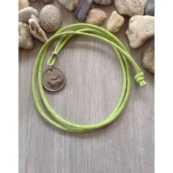 Geschenk / Kette mit einem  50-Pfennig-Stück von 1973  /  Geburtstag / Jubiläum