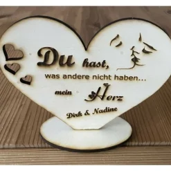 Geschenk aus Holz