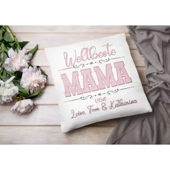 Geschenk beste Mama- Kissen mit Namen- Muttertagsgeschenke- Mama Geschenke