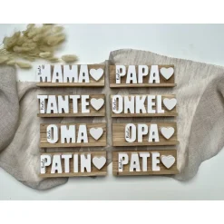 Geschenk: Beste Oma /Opa /Mama /Papa /Tante /Onkel /Pate /Patin