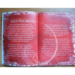 Geschenk Booklet , Büchlein, Taschenbuch mit Geschenkkarte -  Glücklich, Inspirationen für den Augenblick