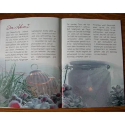 Geschenk Booklet , Büchlein, Taschenbuch mit Geschenkkarte -  Advent, Advent