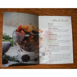 Geschenk Booklet , Büchlein, Taschenbuch mit Geschenkkarte -  Advent, Advent