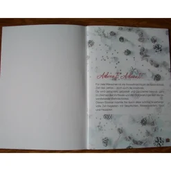 Geschenk Booklet , Büchlein, Taschenbuch mit Geschenkkarte -  Advent, Advent