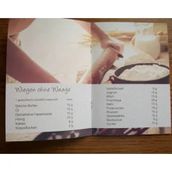 Geschenk Booklet , Büchlein, Taschenbuch mit Geschenkkarte -  Interessantes, Leckeres, Witziges aus Omas Backstube