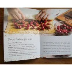 Geschenk Booklet , Büchlein, Taschenbuch mit Geschenkkarte -  Interessantes, Leckeres, Witziges aus Omas Backstube