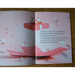 Geschenk Booklet , Büchlein, Taschenbuch mit Geschenkkarte -  
