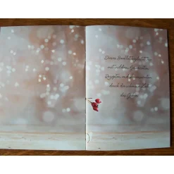 Geschenk Booklet , Büchlein, Taschenbuch mit Geschenkkarte -   "Endlich wieder Weihnachten"