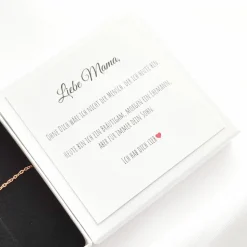 Geschenk Brautmutter – Unendlichkeit Armband Edelstahl mit Herz – Mutter der Braut Geschenk Hochzeit