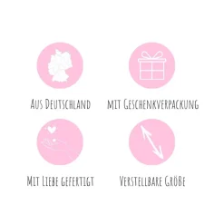 Geschenk Brautmutter – Unendlichkeit Armband Edelstahl mit Herz – Mutter der Braut Geschenk Hochzeit