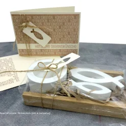 Geschenk „Fische & Licht“ – für christliche Anlässe