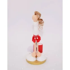 Geschenk für Juristin oder Jurist – Handgefertigte Geldgeschenk-Figur aus Holz für Geburtstag und Staatsexamen