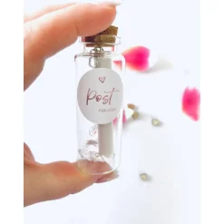 Geschenk Freundin / beste Freundin der Welt / Flaschenpost / Karte