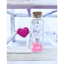 Geschenk Freundin / beste Freundin der Welt / Flaschenpost / Karte