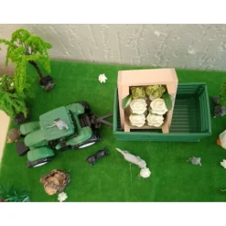 Geschenk Garten Deko – Einzigartige Szene für den Bauernhof oder den Landwirt Deines Vertrauens vom SaBienchenshop