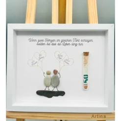 Geschenk Goldene Hochzeit, Geldgeschenk Goldene Hochzeit, Wunscherfüller Geschenk Goldene Hochzeit