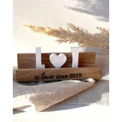 Geschenk Hochzeit/ Valentinstag/ Jahrestag … Herz Liebe