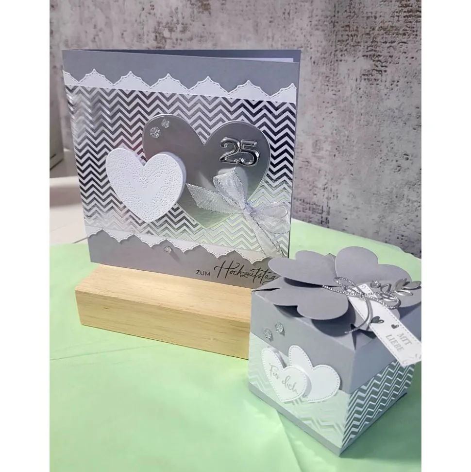Geschenk Hochzeitstage, Jubiläum, kleine Aufmerksamkeit, Stampin up