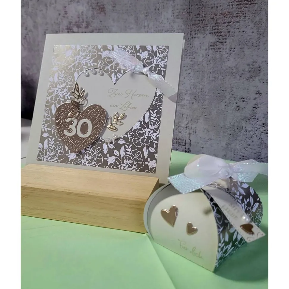 Geschenk Hochzeitstage, Jubiläum, kleine Aufmerksamkeit, Stampin up