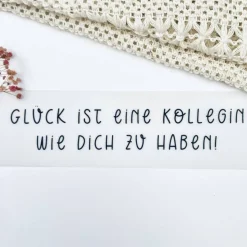 Geschenk Kollegin inklusive Geschenkbox