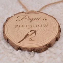 Geschenk Papa zum Geburtstag - Meisenknödelhalter Papas Piepshow - Geschenkidee Vatertag - Geburtstagsgeschenk Papa