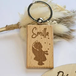 Geschenk Patenkind personalisiert, Patenbrief Schutzengel Namen Holz, Taufbrief Patentante Patenonkel, Taufgeschenk Set