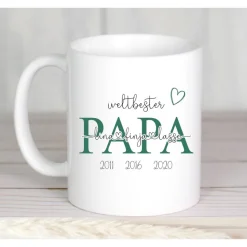 Geschenk Tasse Opi mit Namen, Geschenk Opa, Kaffeetasse personalisiert Opi, Geschenk Vatertag, Vatertagsgeschenk