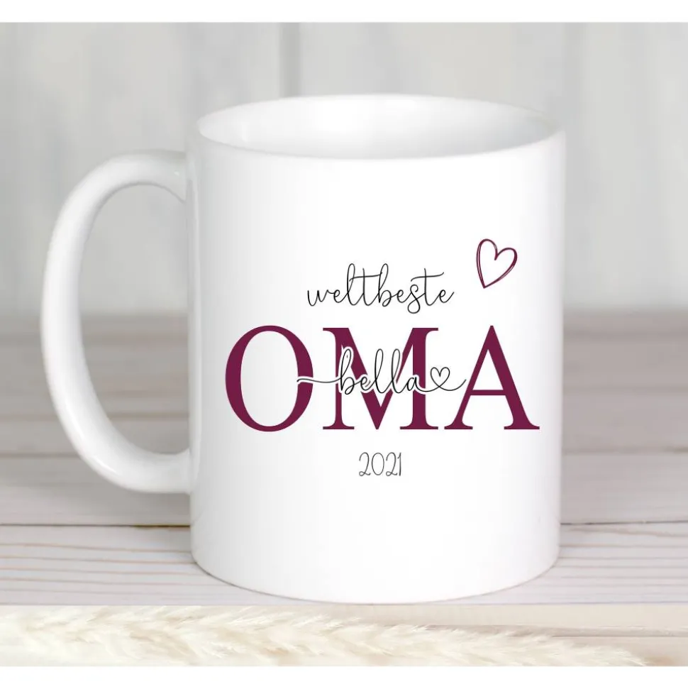 Geschenk Vatertag Tasse weltbester Papa mit Namen personalisiert Keramik