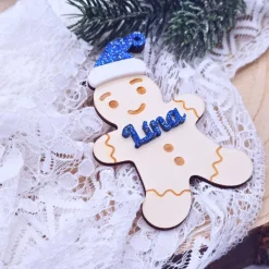 Geschenk Weihnachten Familie | Geschenkanhänger mit Namen | kleine Weihnachtsgeschenke Kinder | Holzanhänger personalisi