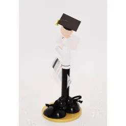 Geschenk zum Abitur: Kreatives Geldgeschenk mit Holzfigur