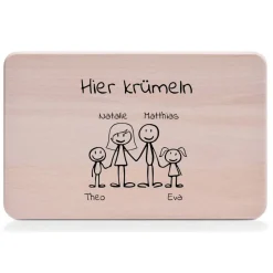 Geschenk zum Einzug ins Haus | Familien Türschild aus Holz | Einzugsgeschenk Haus | Einweihungsgeschenk Haus und Wohnung