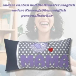 Geschenk zum Muttertag Mama Kissen Geburtstagsgeschenk Beste Freundin Kuschelkissen