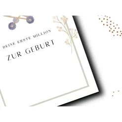 Geschenk zur Geburt | Karte Geburt | Geldgeschenk zum ausdrucken | digitaler Download | Glückwunschkarte | Baby Geschenk