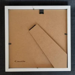 Geschenk zur Hochzeit - Brautpaar in Form von Legomännchen unter dem Wörtchen "JA"