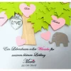 Geschenk zur Taufe,Lebensbaum,Taufgeschenk Mädchen , Taufbaum, Elefant, Wunschdaten,Geschenk zur Geburt