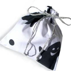 Geschenkbeutel Gespenster aus Baumwolle – Geschenkverpackung mit Tunnelzug