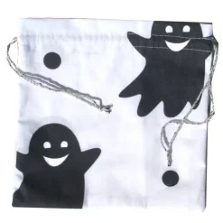 Geschenkbeutel Gespenster aus Baumwolle – Geschenkverpackung mit Tunnelzug