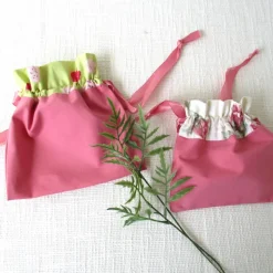 Geschenkbeutel Stoffbeutel Kordelzugbeutel Doppelpack