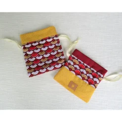 Geschenkbeutel Stoffbeutel Doppelpack