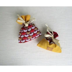 Geschenkbeutel Stoffbeutel Doppelpack