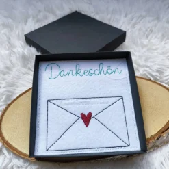 Geschenkbox "Dankeschön Brief"