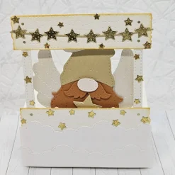 Geschenkbox Engel-Wichtelbox mit Stern & Schutzengel – Handgemacht & Individuell